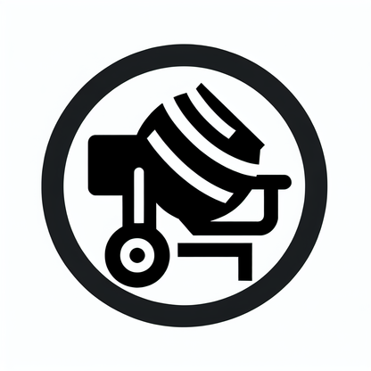 Cement Mixer Logo