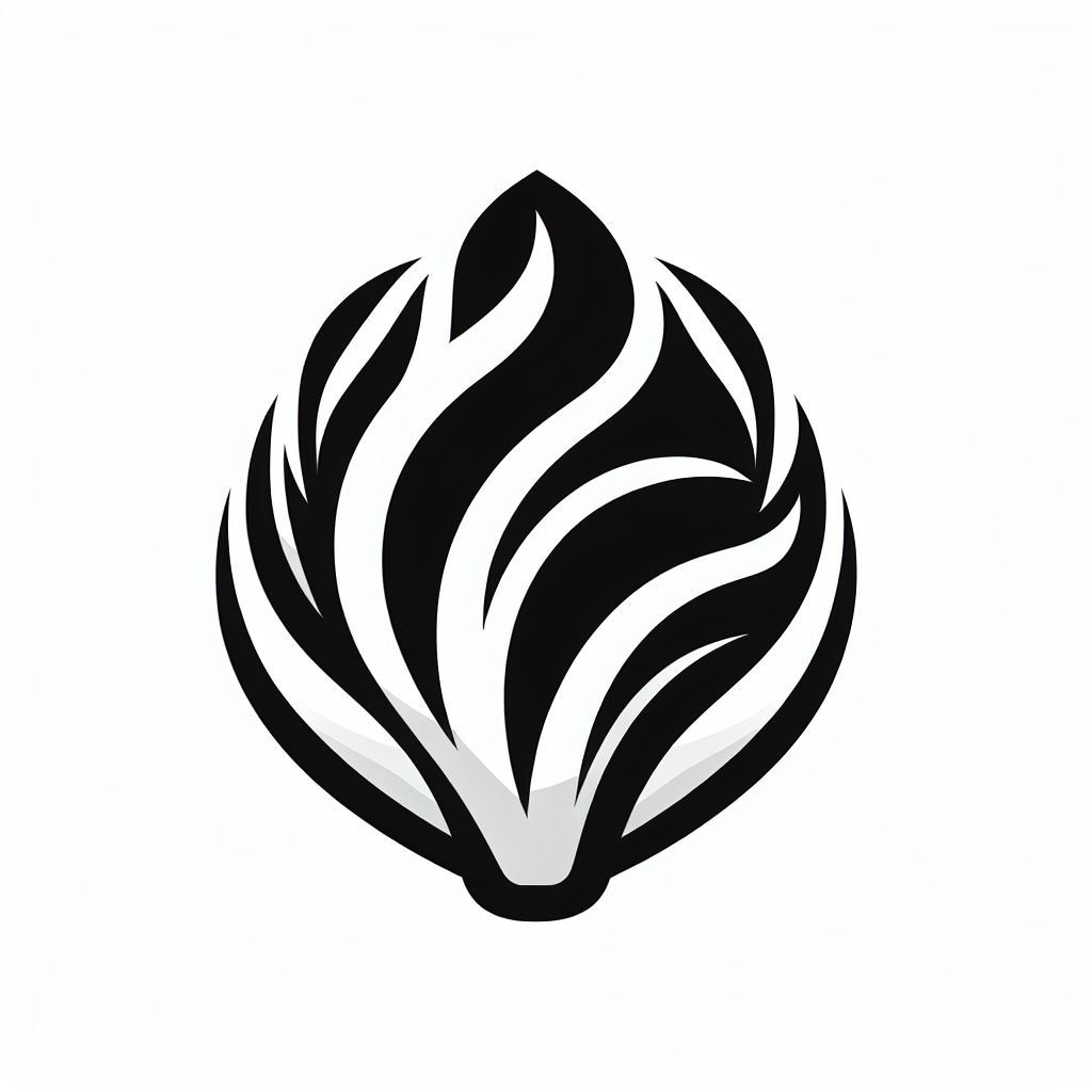 Radicchio Vegetable Logo