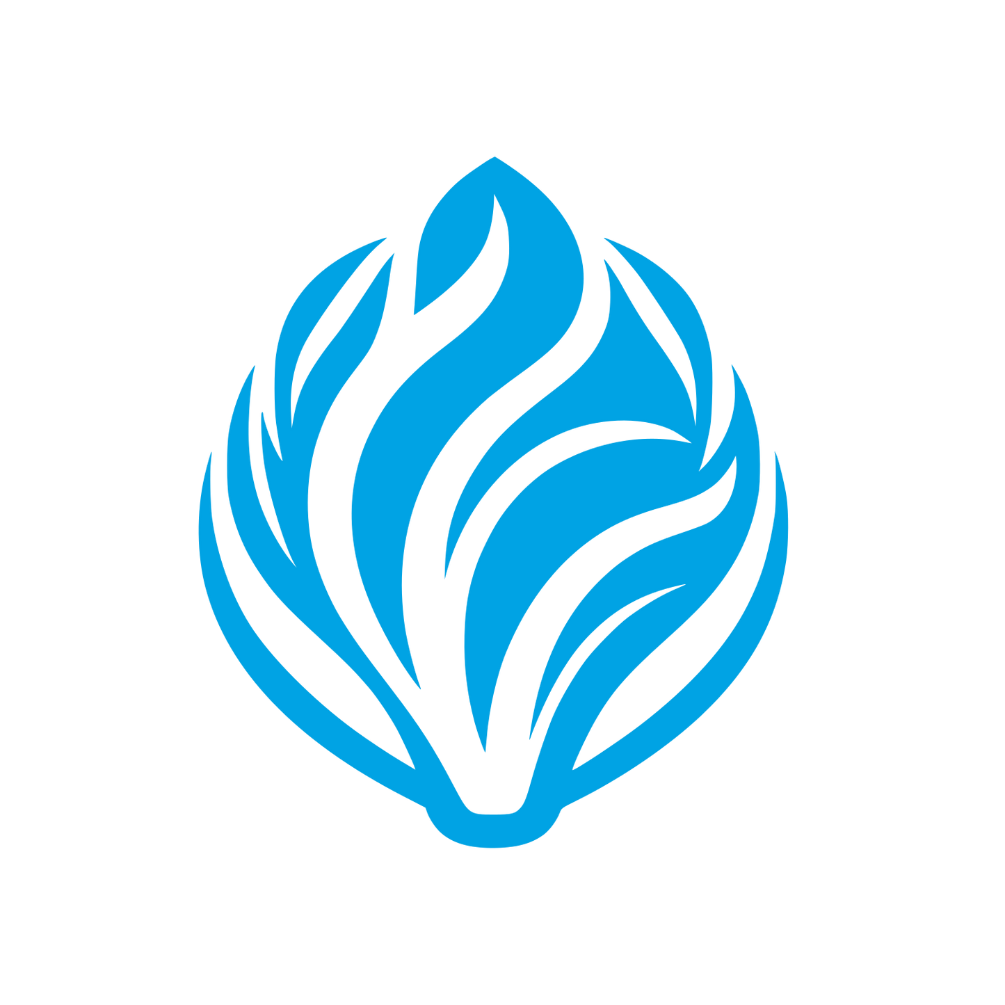 Radicchio Vegetable Logo #00a3e4