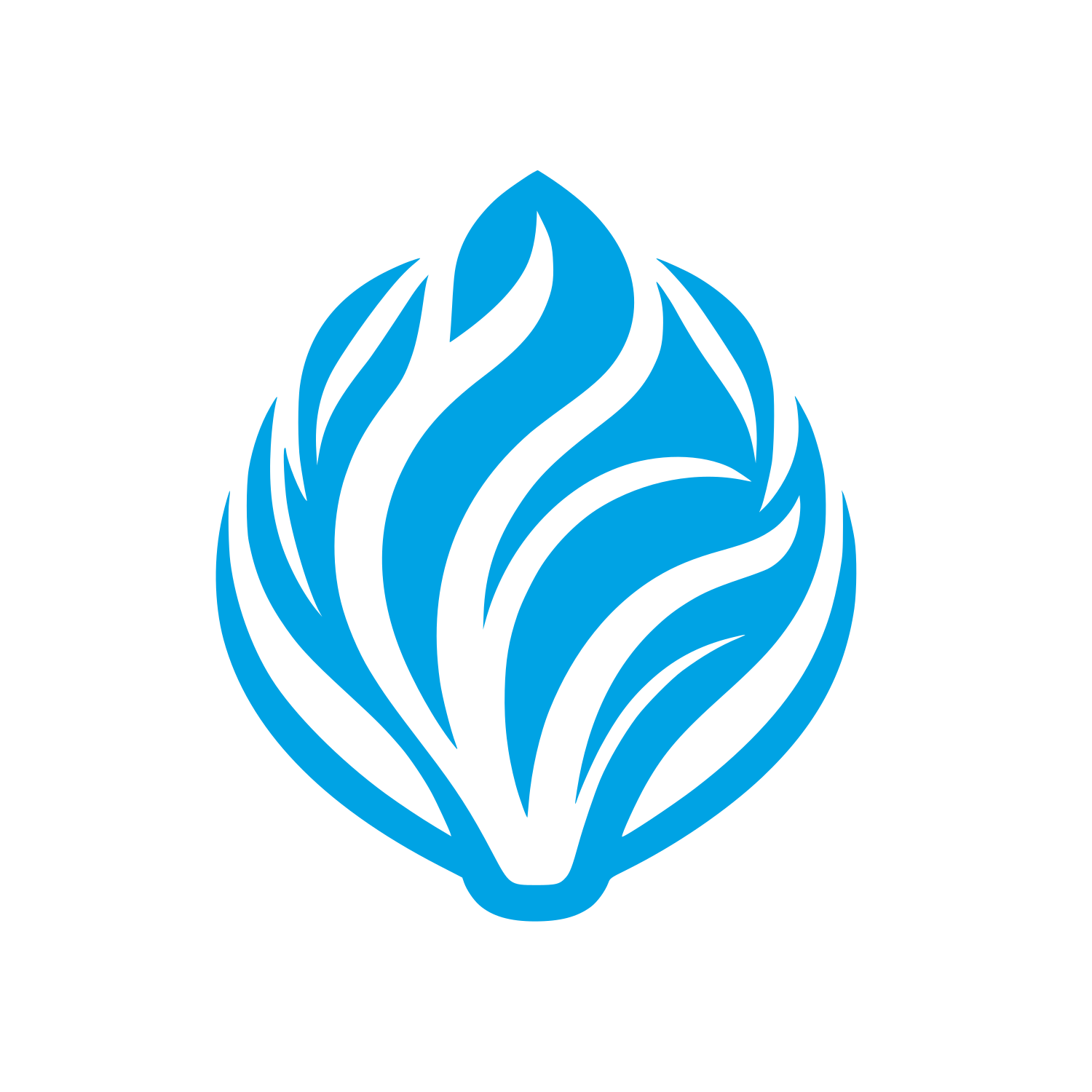 Radicchio Vegetable Logo #00a3e4