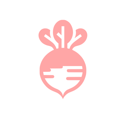 Beetroot Logo Design #ffa6a6
