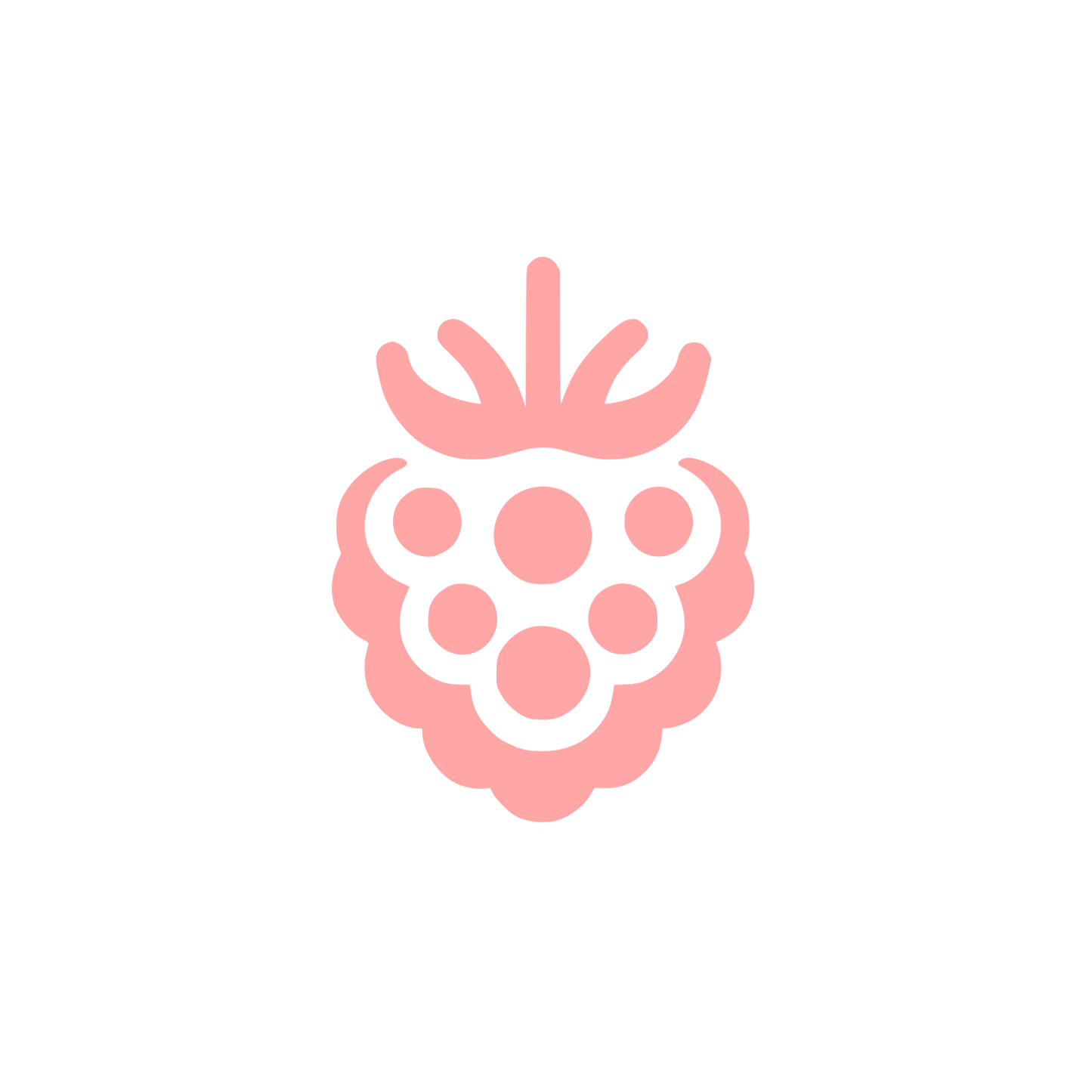 Logo of Raspberry Design #ffa6a6