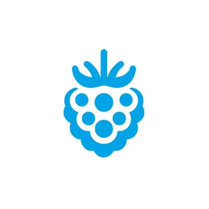 Logo of Raspberry Design #00a3e4