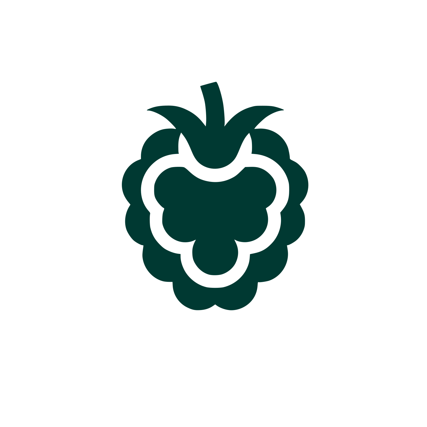 Logo of Raspberry Fruit #003932