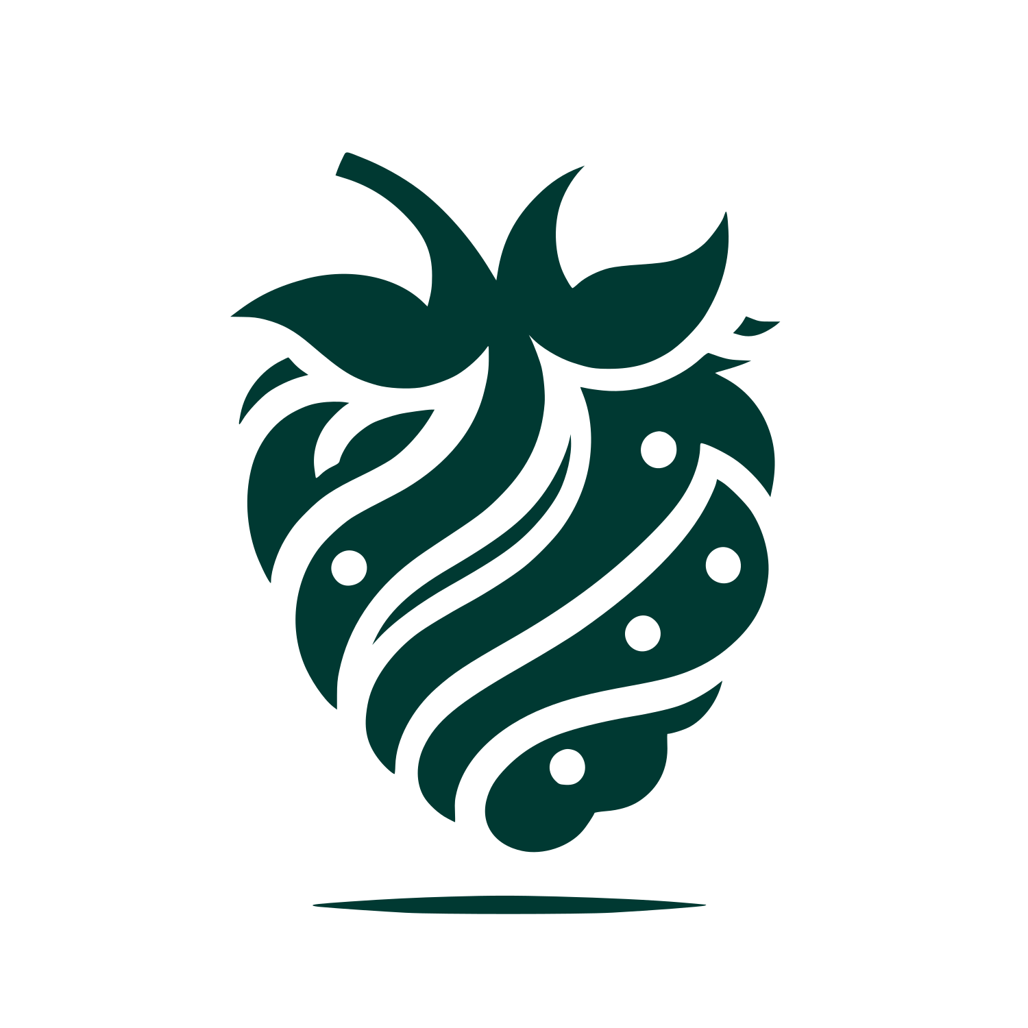 Strawberry Logo Design #003932