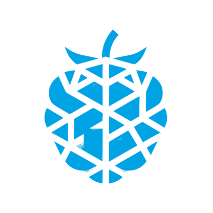Raspberry Berry Logo #00a3e4