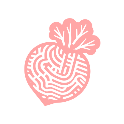 Logo with Beet Design #ffa6a6