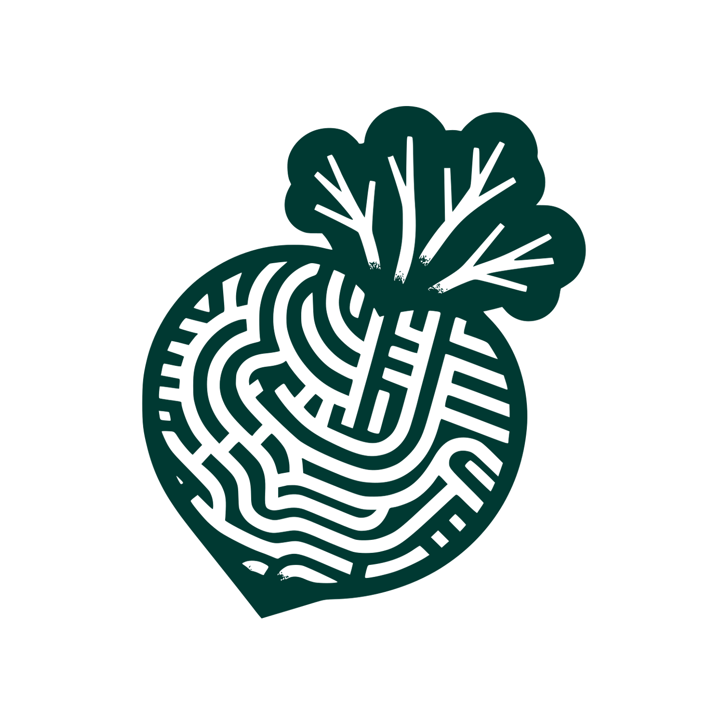 Logo with Beet Design #003932