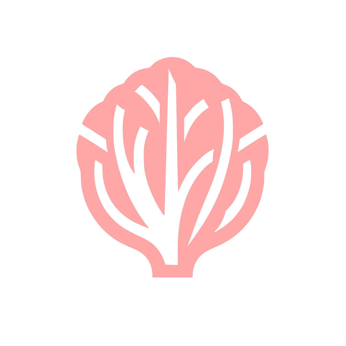 Tree Logo #ffa6a6