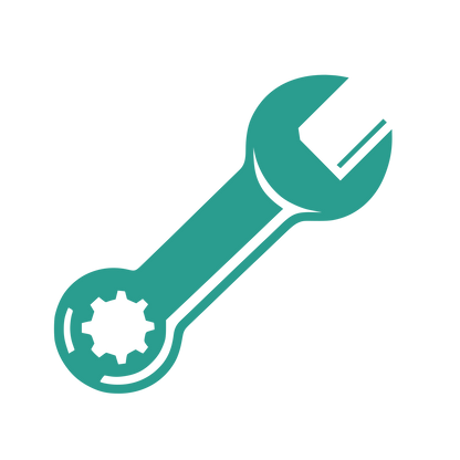 Wrench Tool Logo #2A9D8F