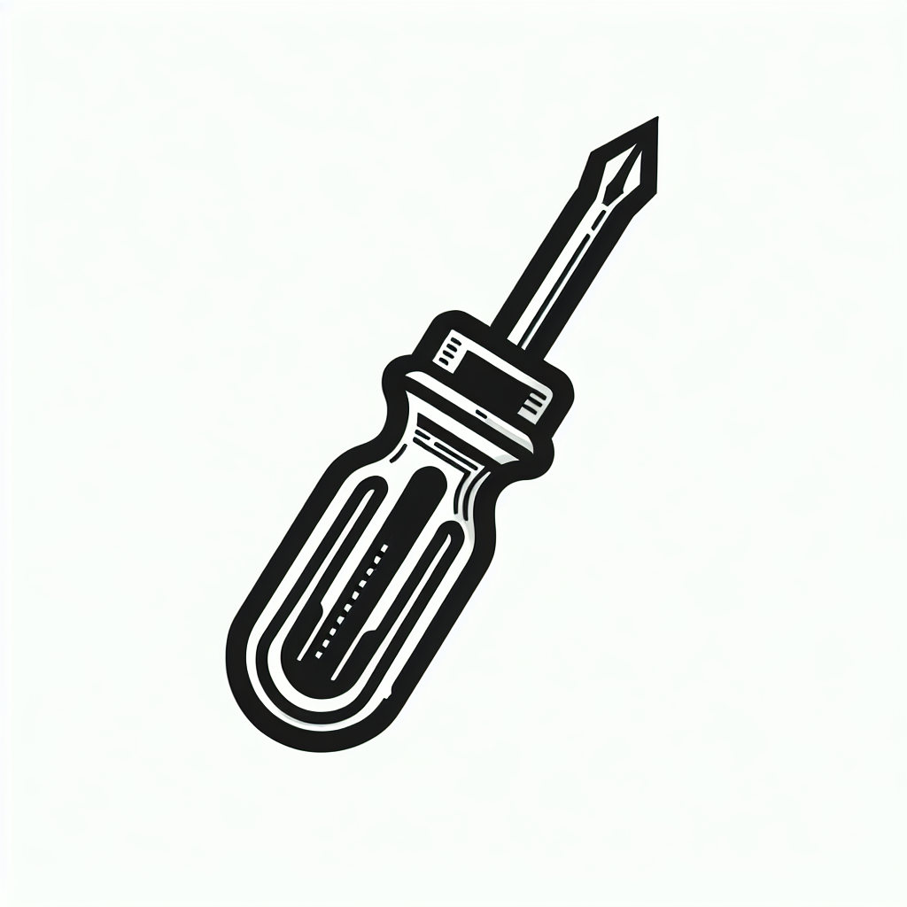 Flathead Screwdriver Logo