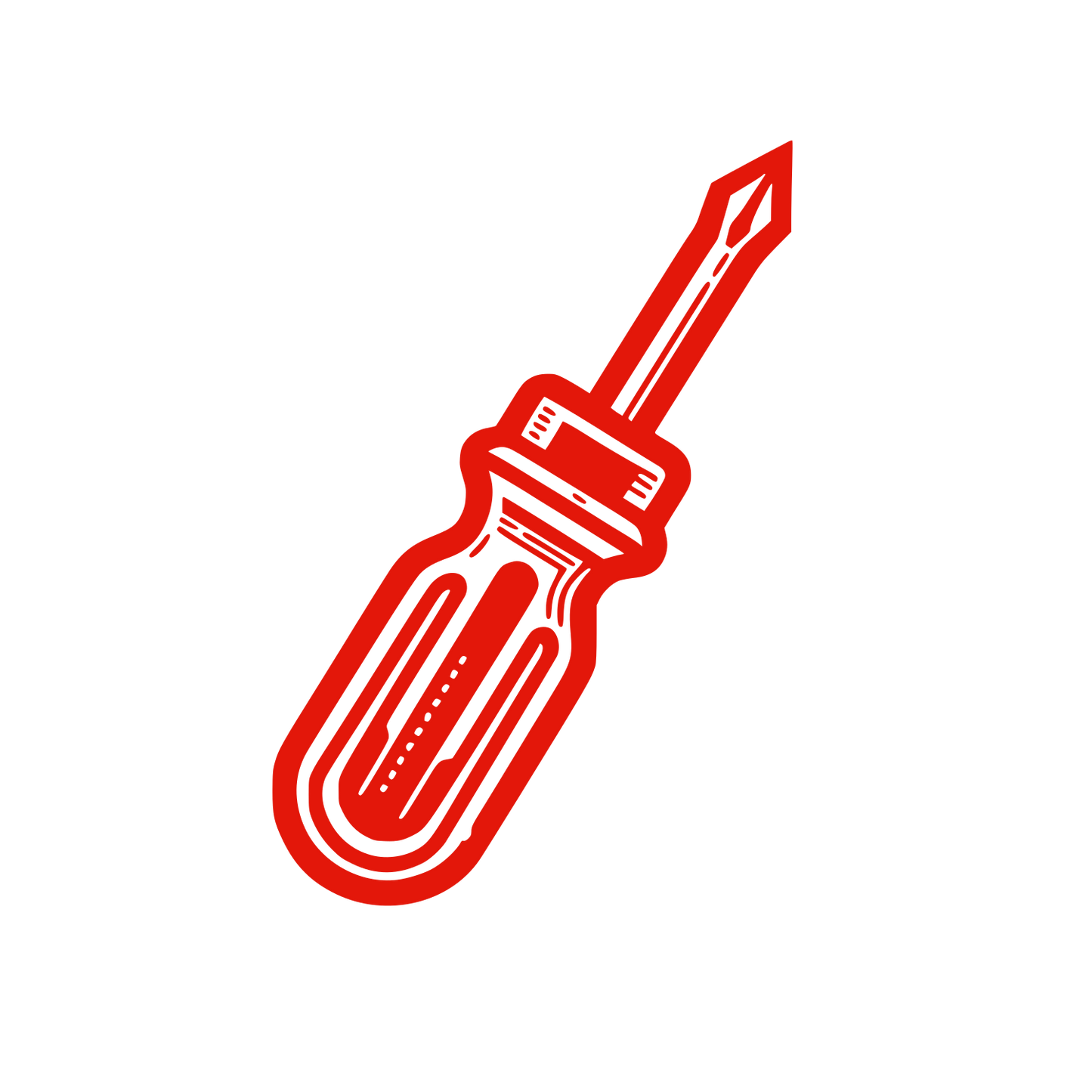 Flathead Screwdriver Logo #E3170A