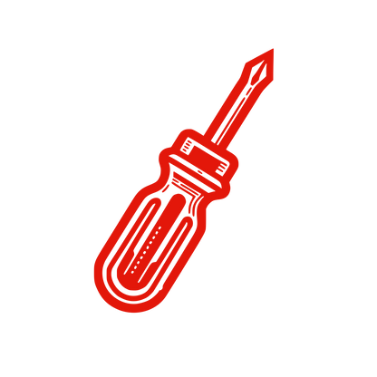Flathead Screwdriver Logo #E3170A