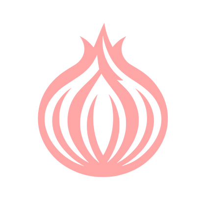 Onion Styled Logo #ffa6a6