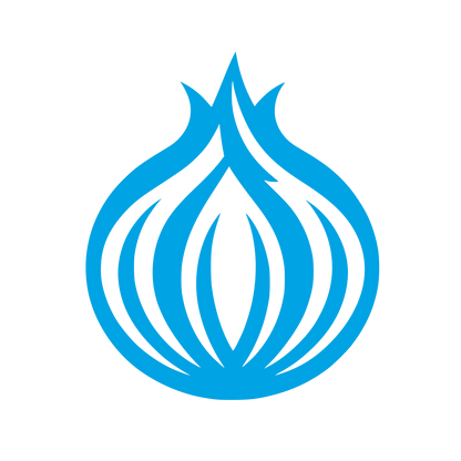 Onion Styled Logo #00a3e4