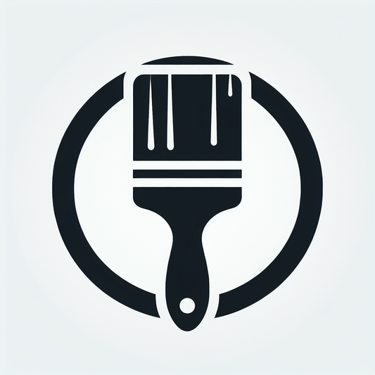 Paintbrush Circle Logo
