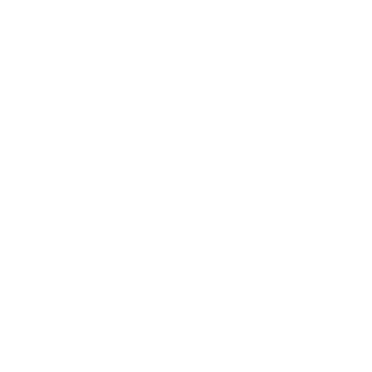 Leaf and Bean Logo #ffffff