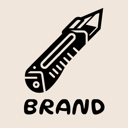Utility Knife Cutter Logo preview