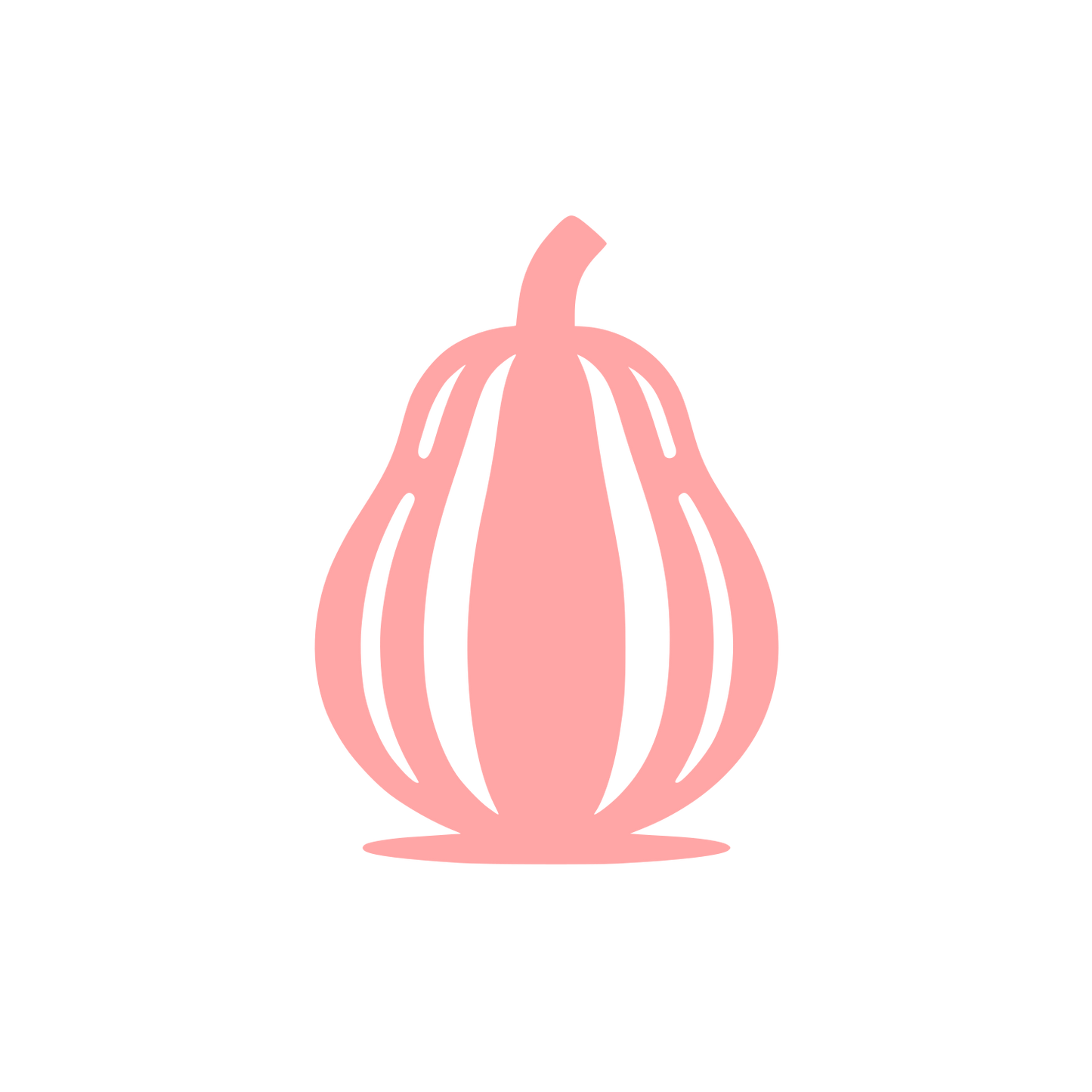 Logo of Squash Vegetable #ffa6a6