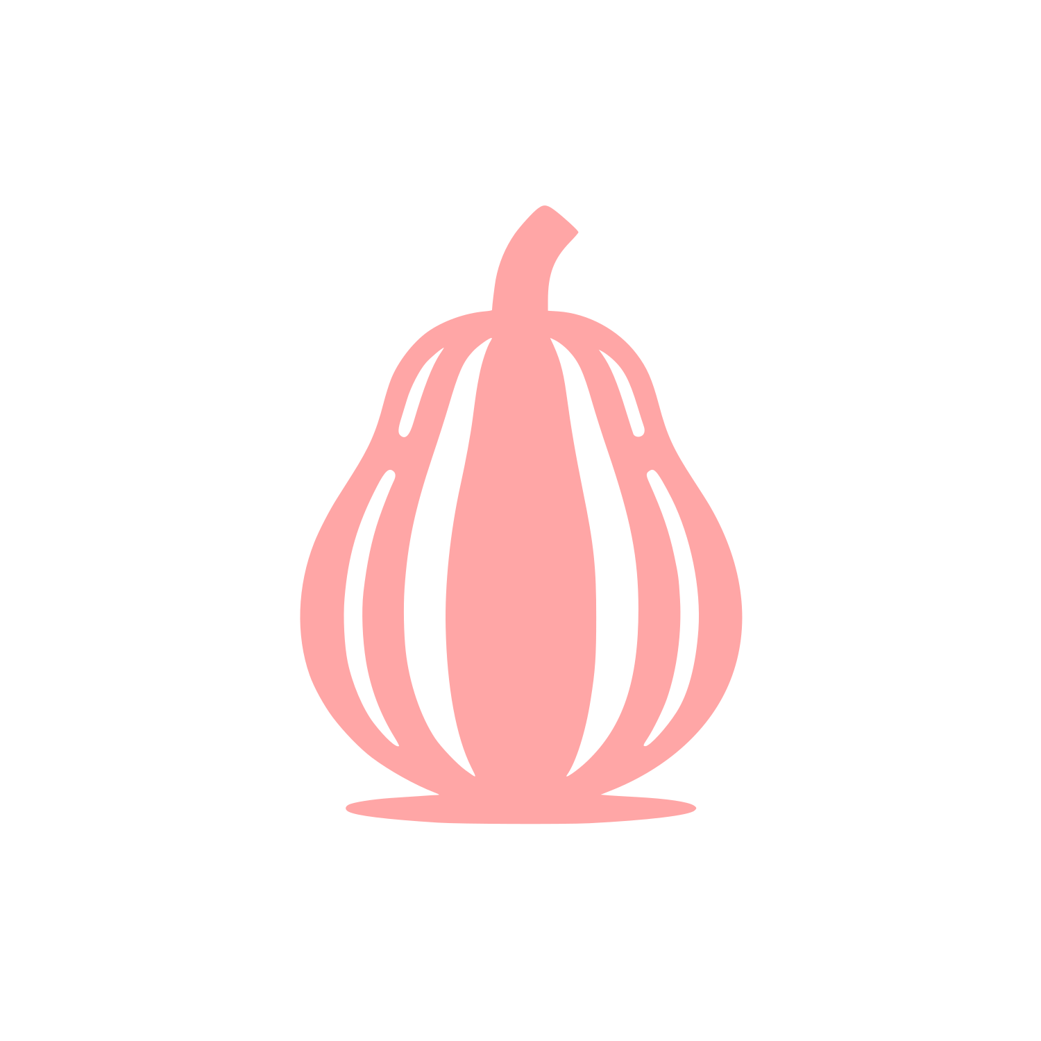 Logo of Squash Vegetable #ffa6a6