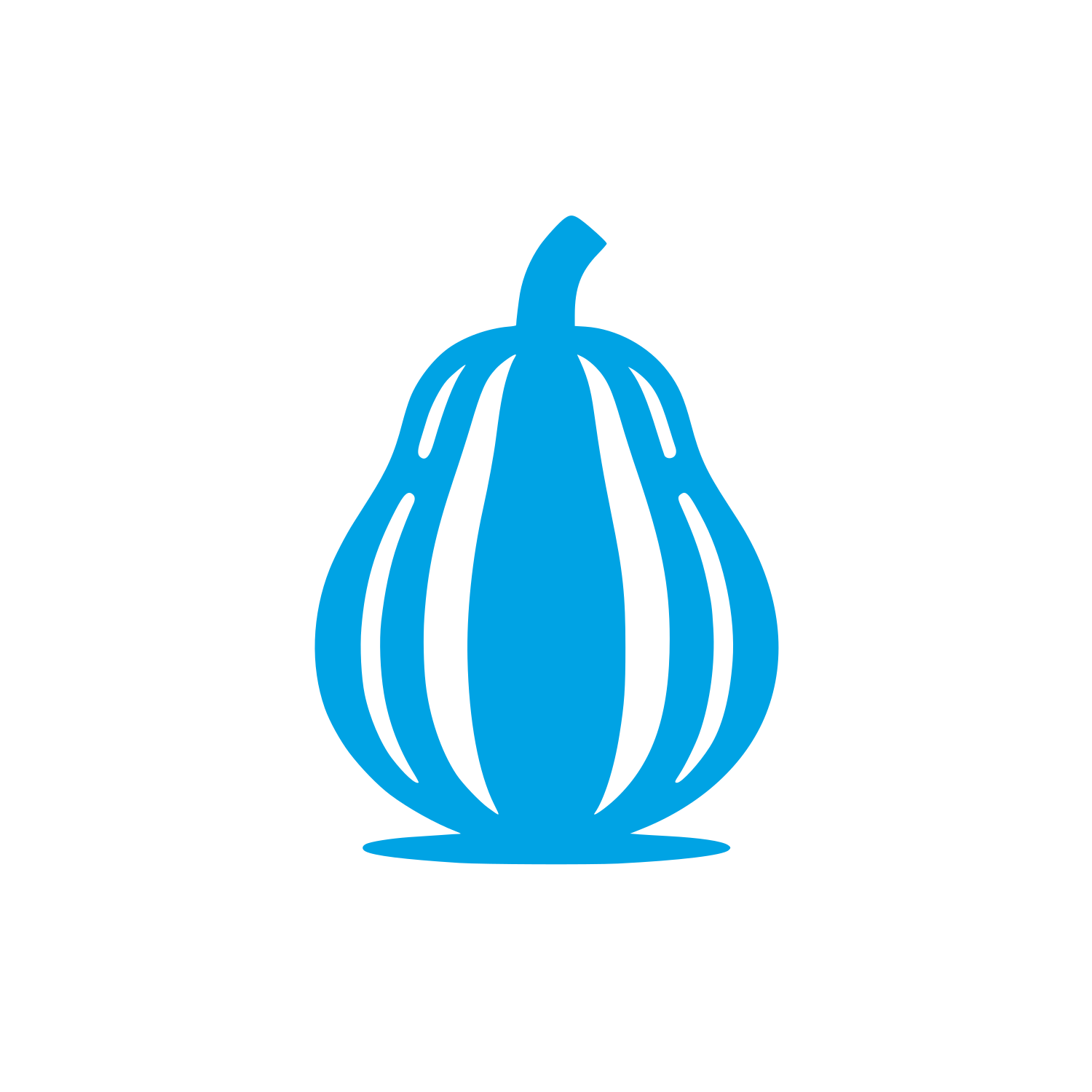 Logo of Squash Vegetable #00a3e4