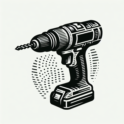 Power Drill Logo