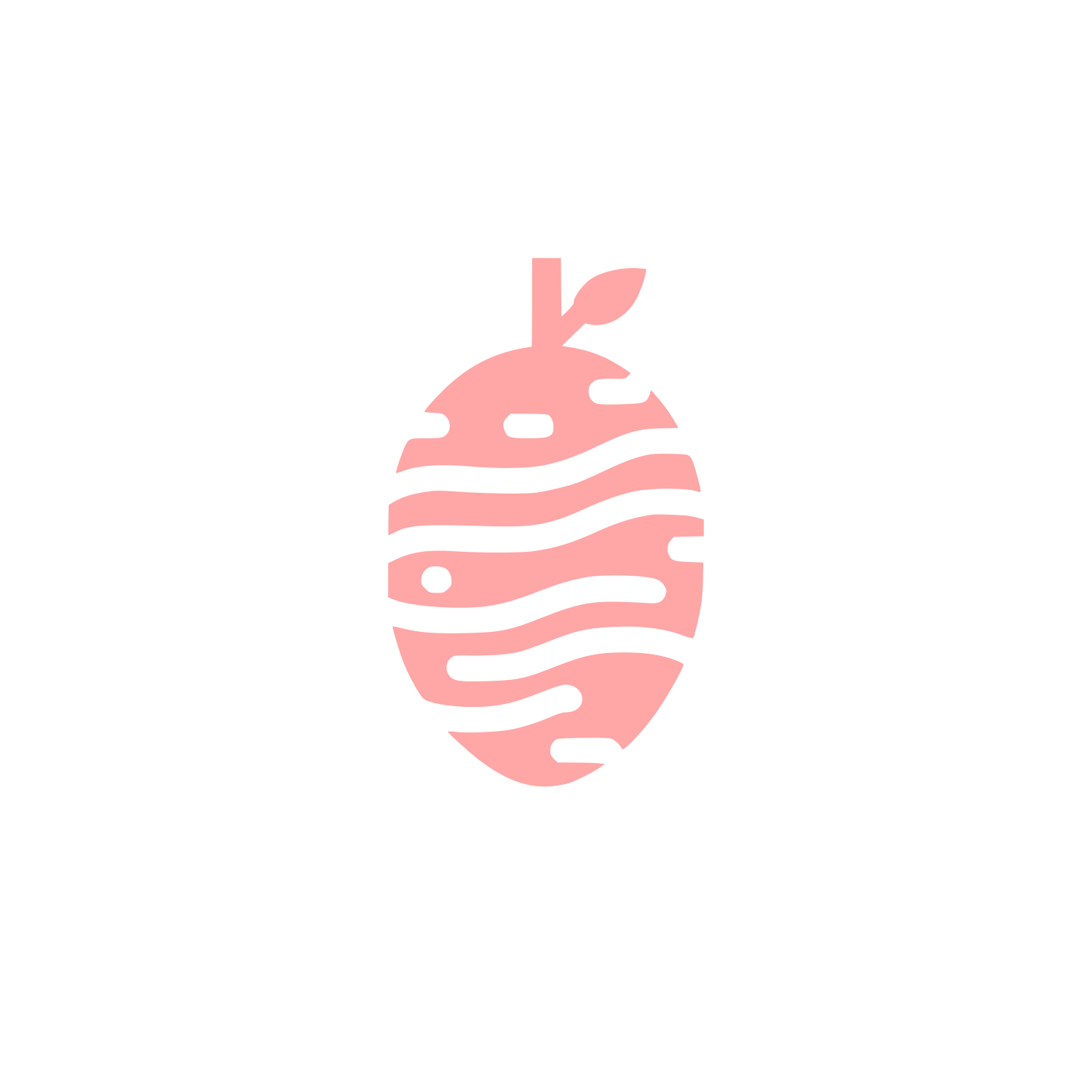 Sweet Potato Logo #ffa6a6