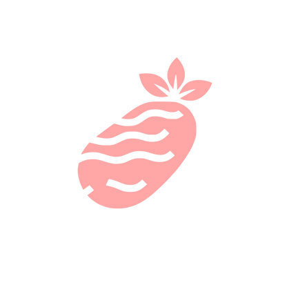 Black Pineapple Logo #ffa6a6