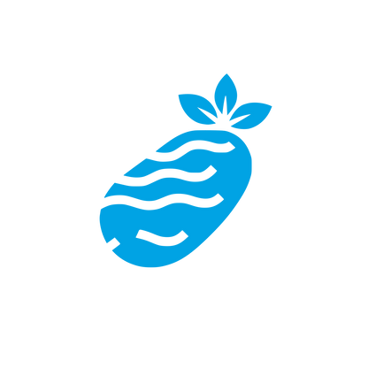 Black Pineapple Logo #00a3e4