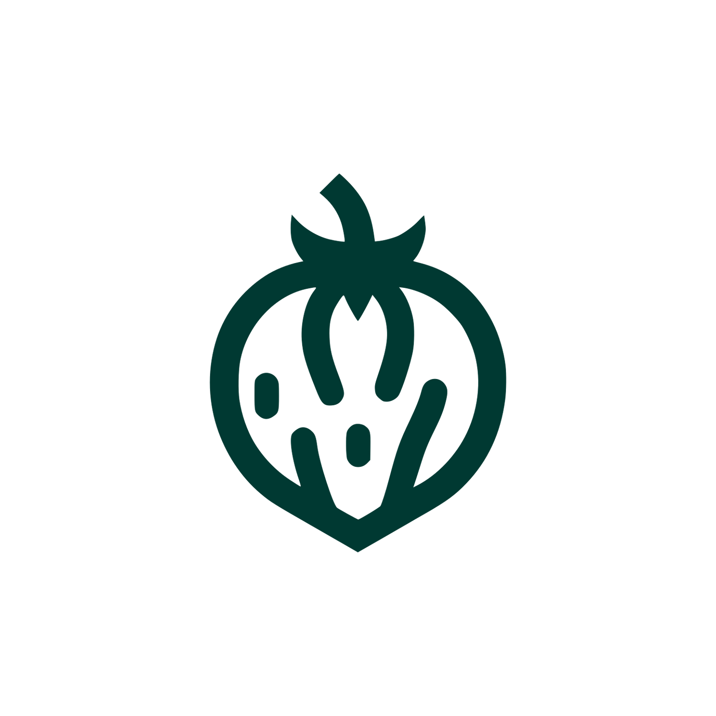 Logo of a Strawberry #003932