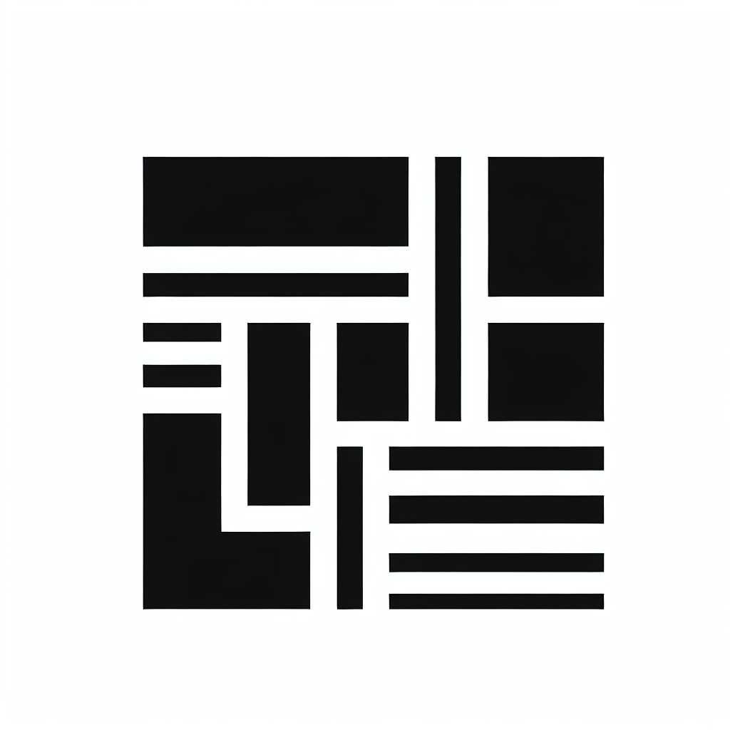 Grid Block Pattern Logo