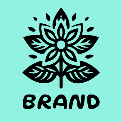 Symmetrical Flower Petal Logo preview