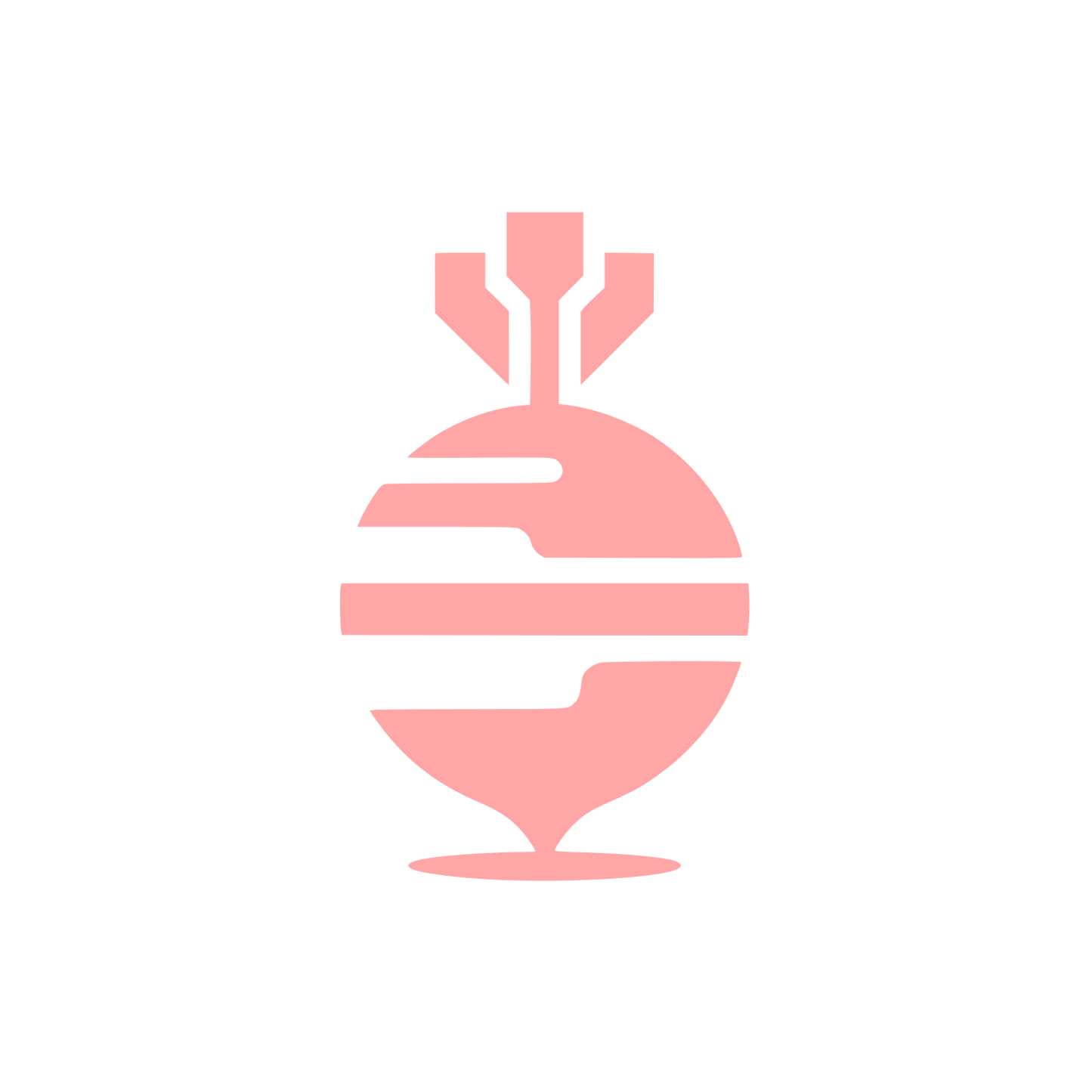 Innovative Logo Design #ffa6a6