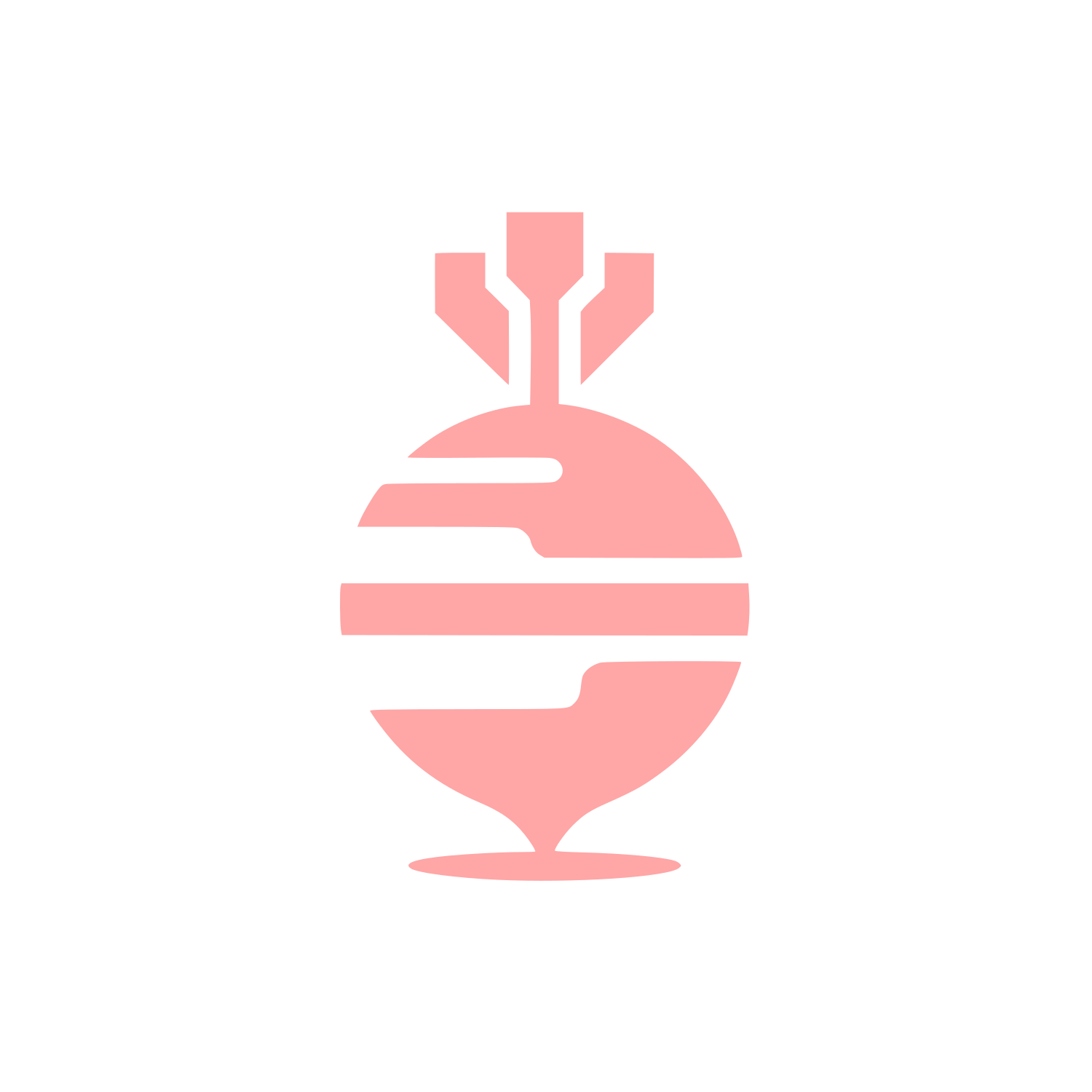 Innovative Logo Design #ffa6a6