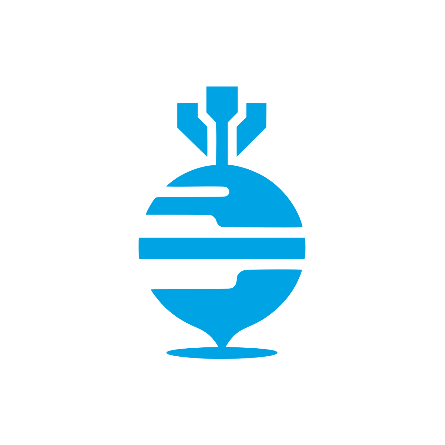 Innovative Logo Design #00a3e4