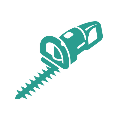 Drill Bit Logo #2A9D8F