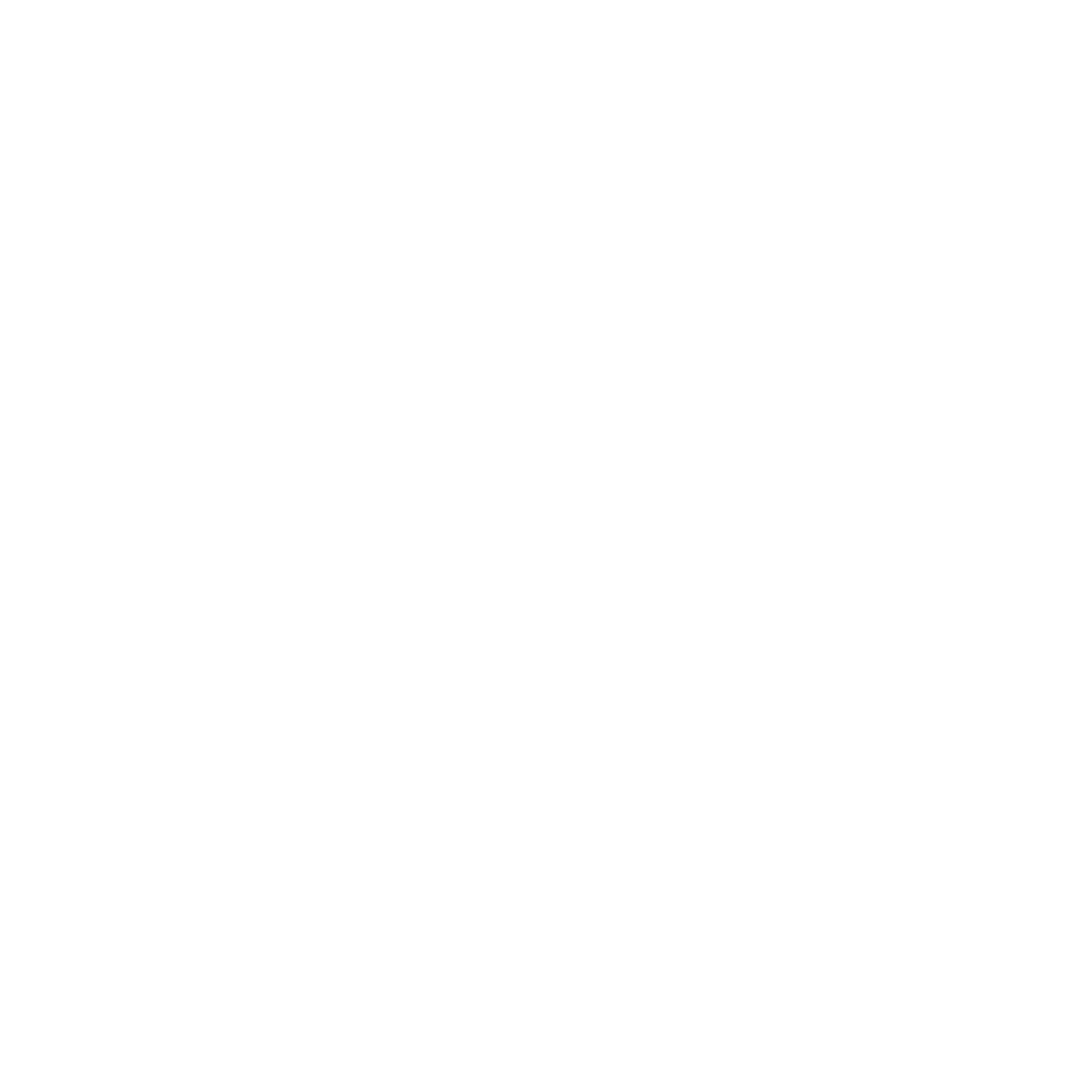 Green Leaves Logo #ffffff
