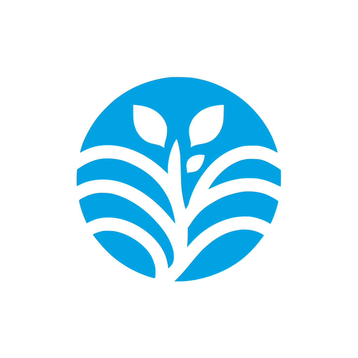 Watercress Agriculture Logo #00a3e4