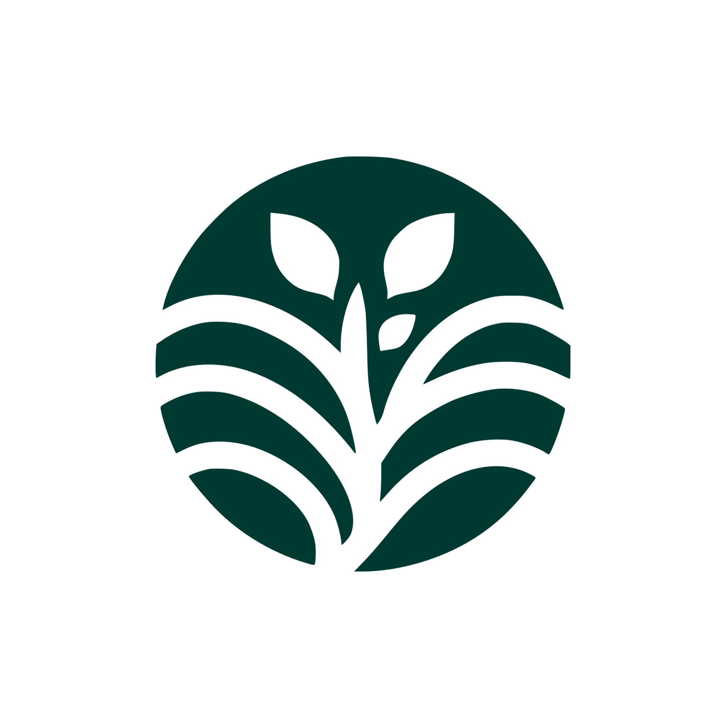 Watercress Agriculture Logo #003932