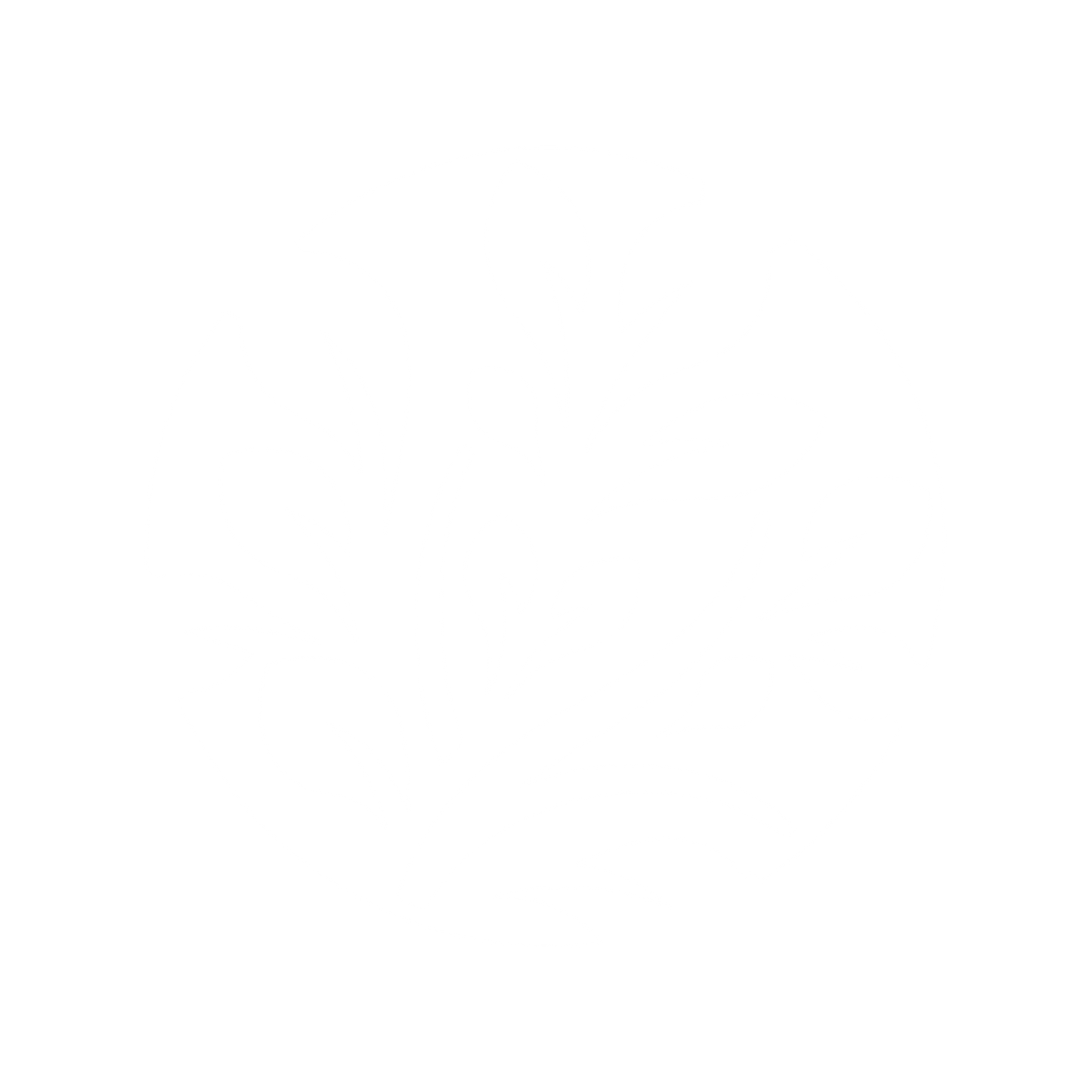 Watercress Leaves Logo #ffffff
