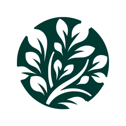 Watercress Leaves Logo #003932