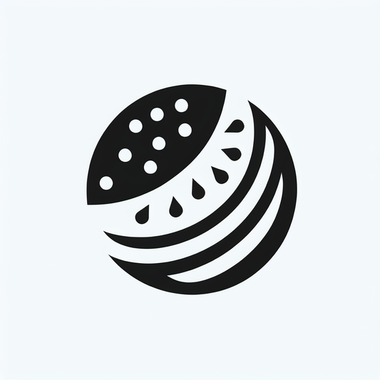 Logo Featuring Watermelon Slice