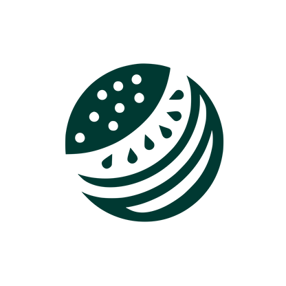 Logo Featuring Watermelon Slice #003932