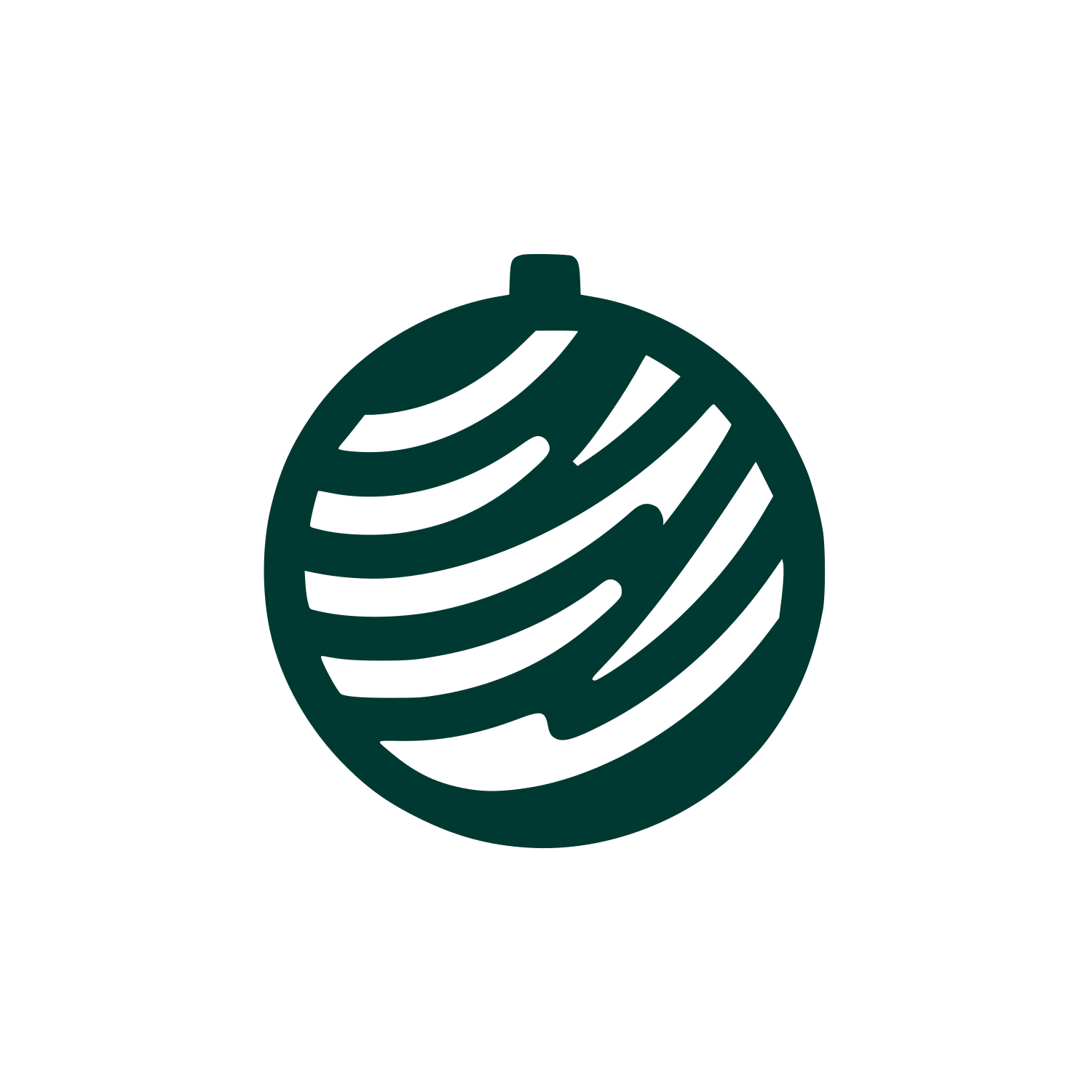 Stylized Yarn Logo #003932