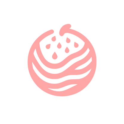 Logo with Water Droplets #ffa6a6