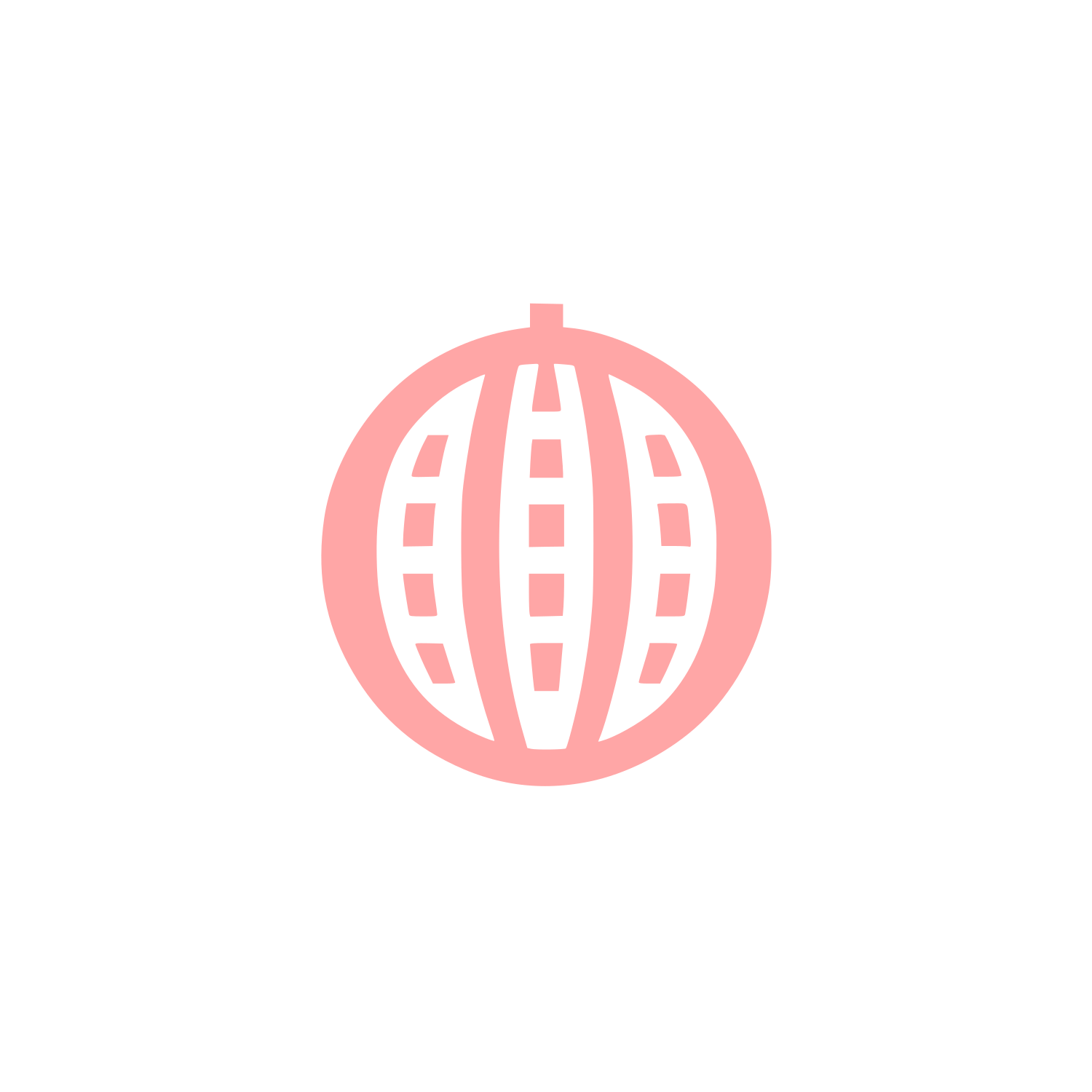 Logo of a Sphere #ffa6a6