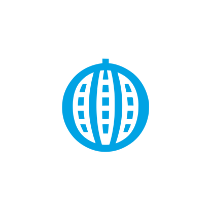 Logo of a Sphere #00a3e4