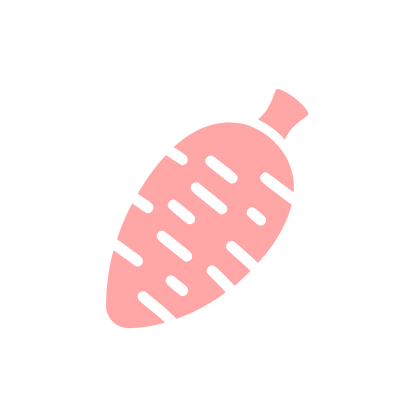 Logo with Leaf Shape #ffa6a6