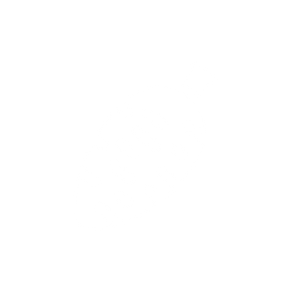 Logo with Leaf Shape #ffffff