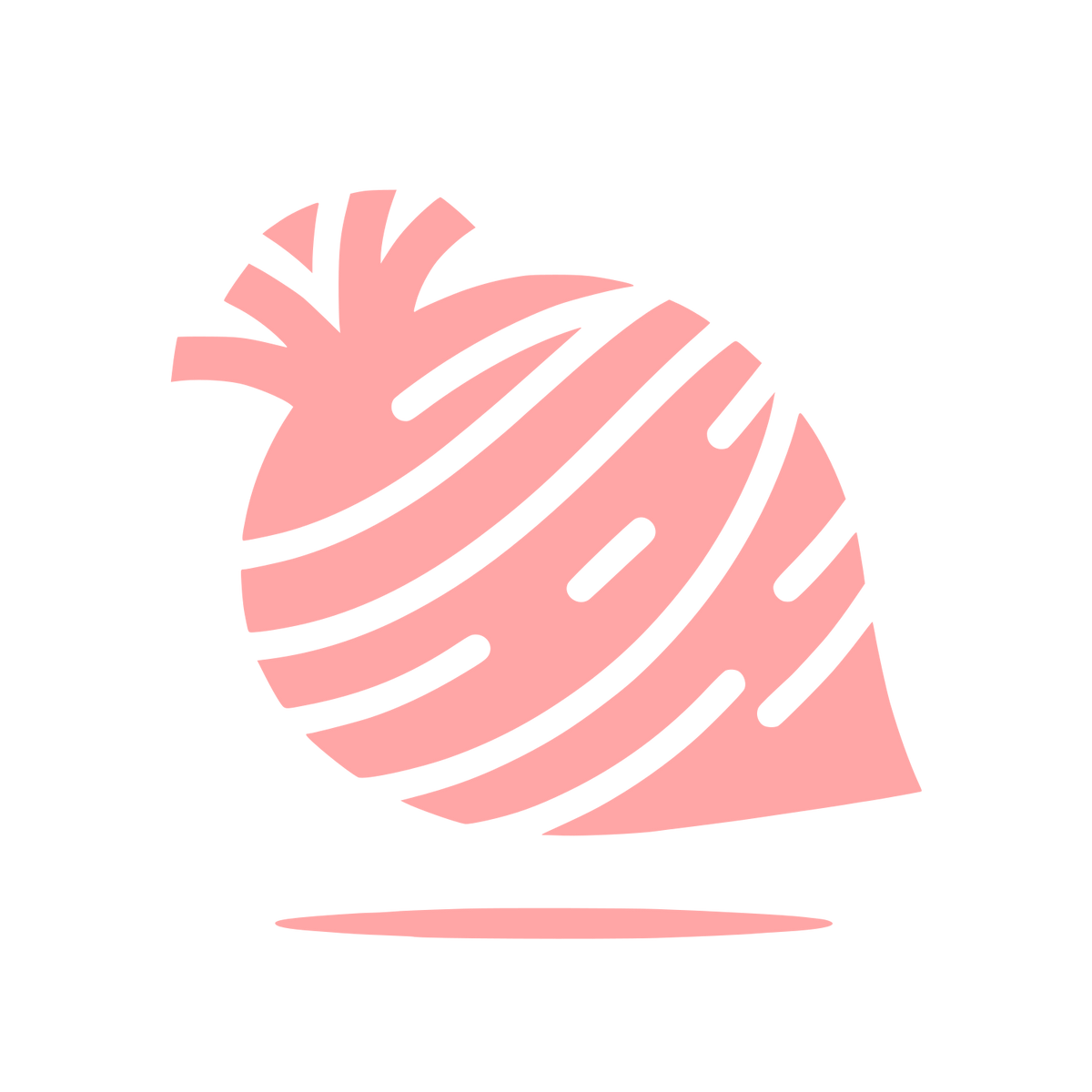 Logo with Yarn Design #ffa6a6